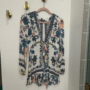 Free people long sleeve dress
